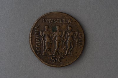 Sestertius of Caligula by Roman